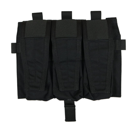 ApeForceGear AFG-M039 Detachable Flap Triple M4 Mag Pouches Panel